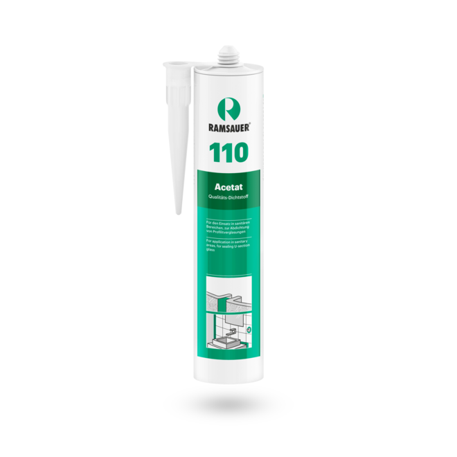 Produktbild 110 Acetat - Silikondichtstoff - Ramsauer