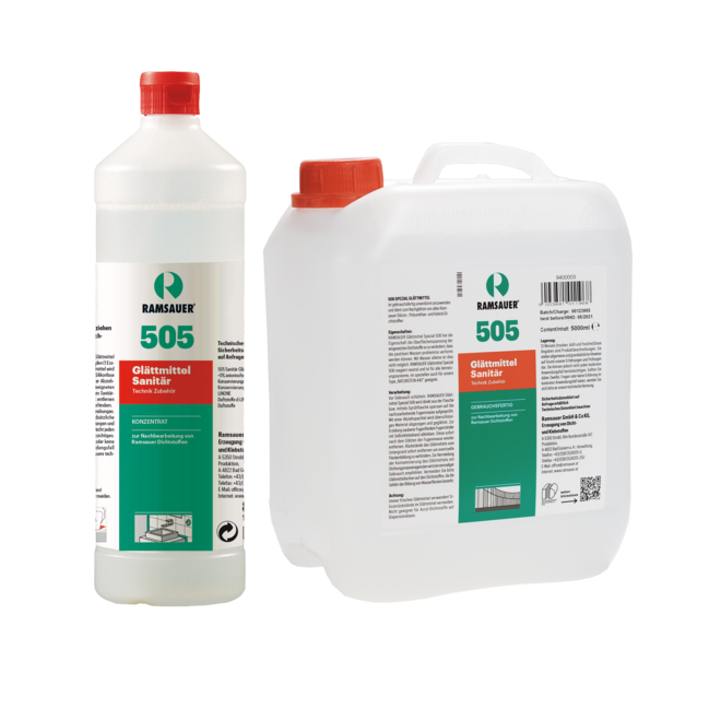 Produktbild 505 Glättmittel Sanitär - Ramsauer