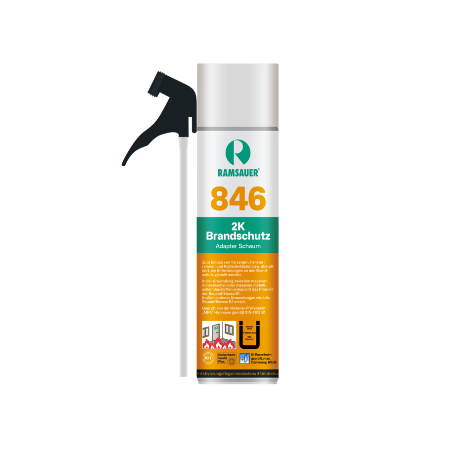 Produktbild 846 2K-Brandschutz Schaum - PU-Schaum - Ramsauer