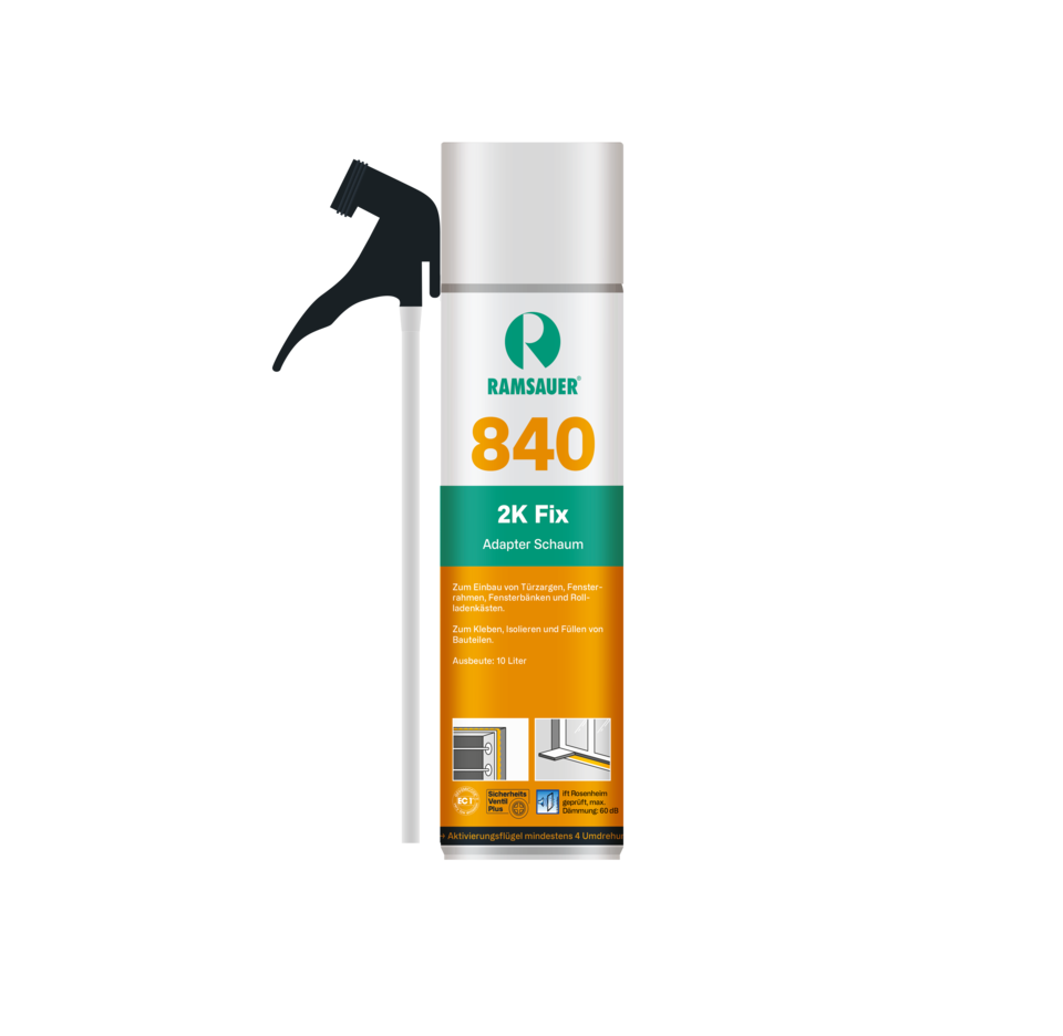 Produktbild 840 2K-Fix-Schaum - PU-Schaum - Ramsauer 