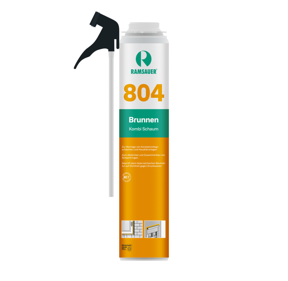 Produktbild 804 Brunnen Schaum - PU-Schaum - Ramsauer
