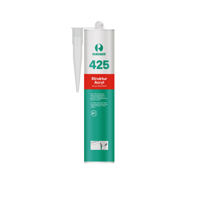 Produktbild 425 Struktur Acryl - Dichtstoffe - Ramsauer