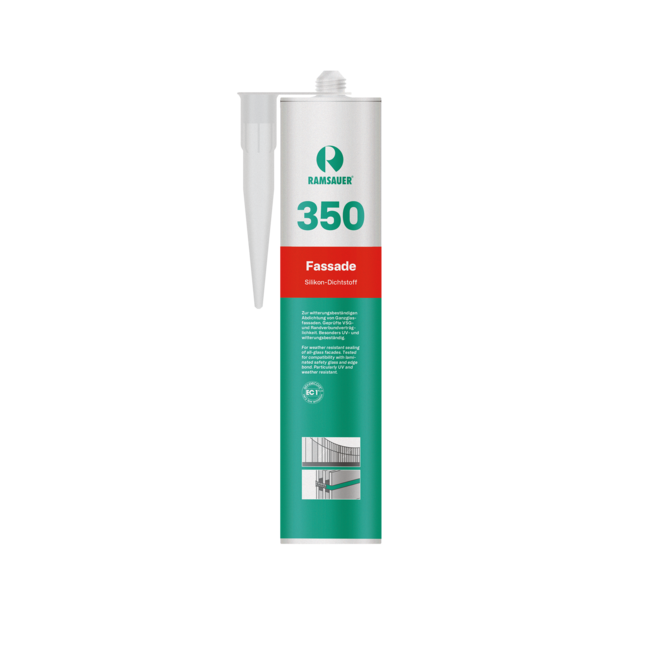 Produktbild 350 Fassade - Dichtstoff für Dächer & Glasfassaden - Ramsauer